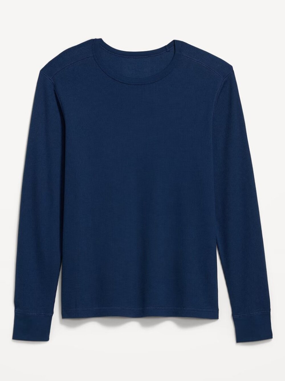 Old Navy Men's Large Blue Waffle Lightweight Crewneck shirt - New with Tags